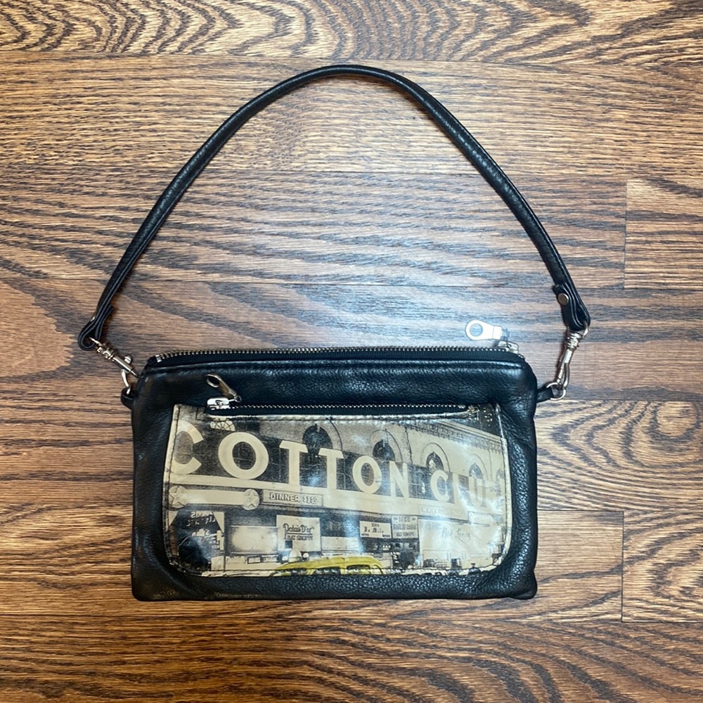 Nancy Lucia Leather Tina Mini Cotton Club Purse